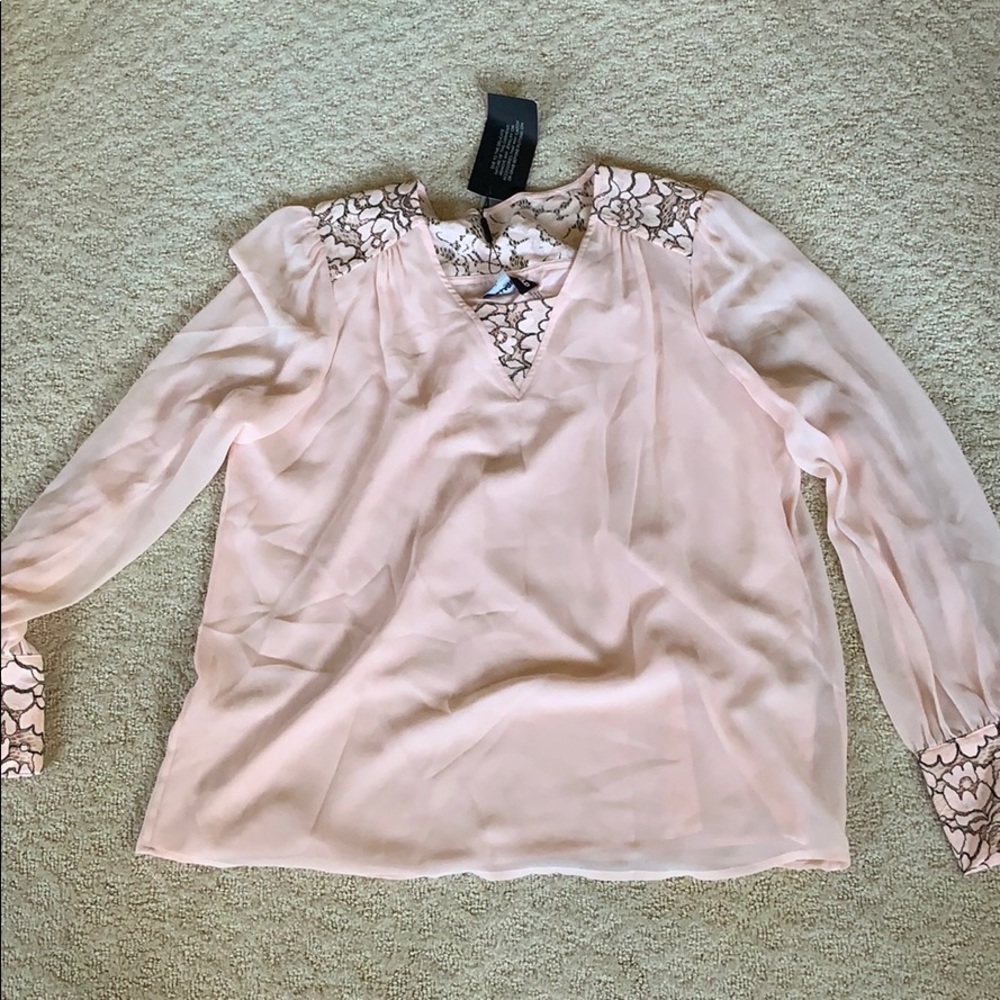 New pink blouse never worn